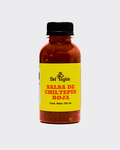 Salsa de Chiltepín Rojo (125 ml)